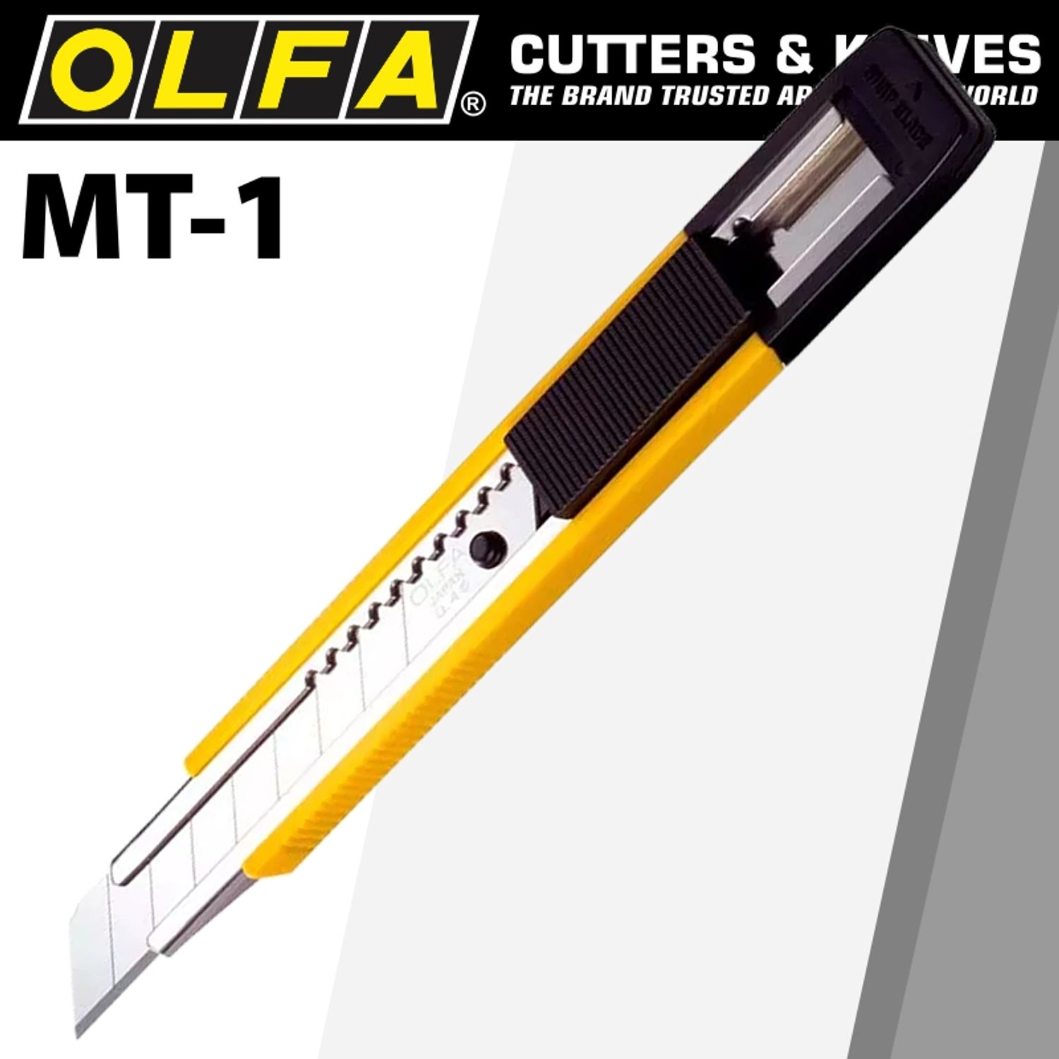 OLFA Cutter 12.5mm Mighty Tough Cutter With Auto Lock Snap Off Knife